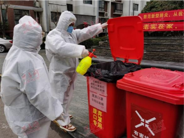 应对疫情，徐州临时实行 “4+1”垃圾分类模式